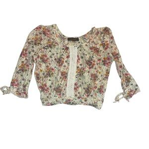 Level Eight Floral Crop Top